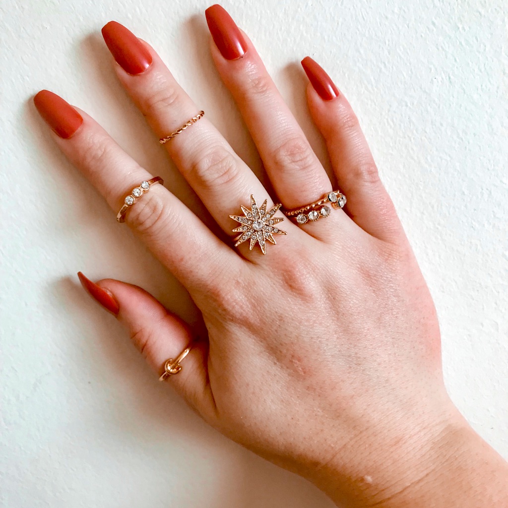 Boho Ring Set.